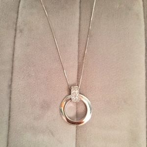 925 necklace with CZ
